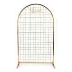 gold-metal-mesh-backdrop-rental