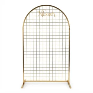 gold-metal-mesh-backdrop-rental