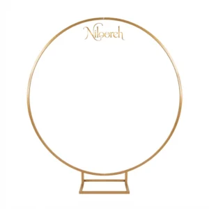 short-base-metal-ring-backdrop-rental