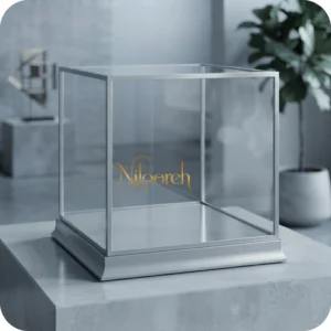 silver-plexi-display-box-rental