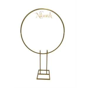 tall-base-metal-ring-backdrop-rental